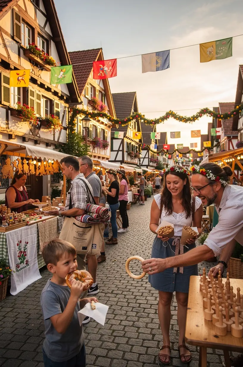 Mehrtägige Reiseroute mit Besuch von Schlössern und kulturellen Stätten in Deutschland